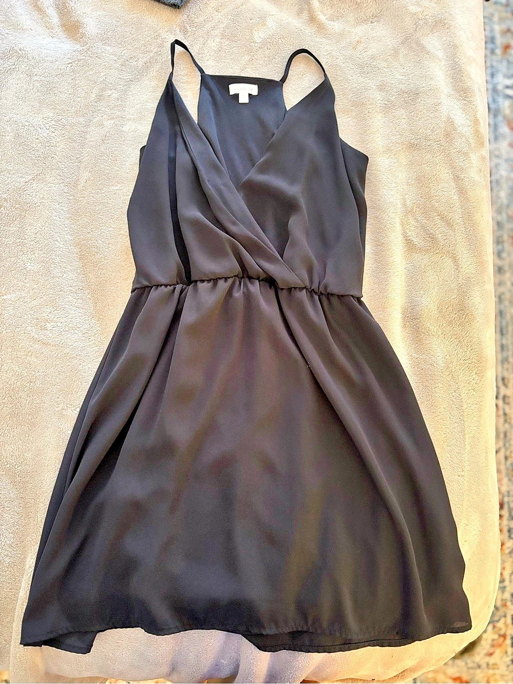 Charming Charlie Black Mini Dress Size Small Like New